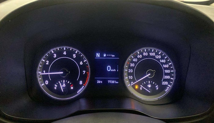 2020 Hyundai VENUE SX 1.0 TURBO IMT DUAL TONE, Petrol, Manual, 77,401 km, Odometer Image