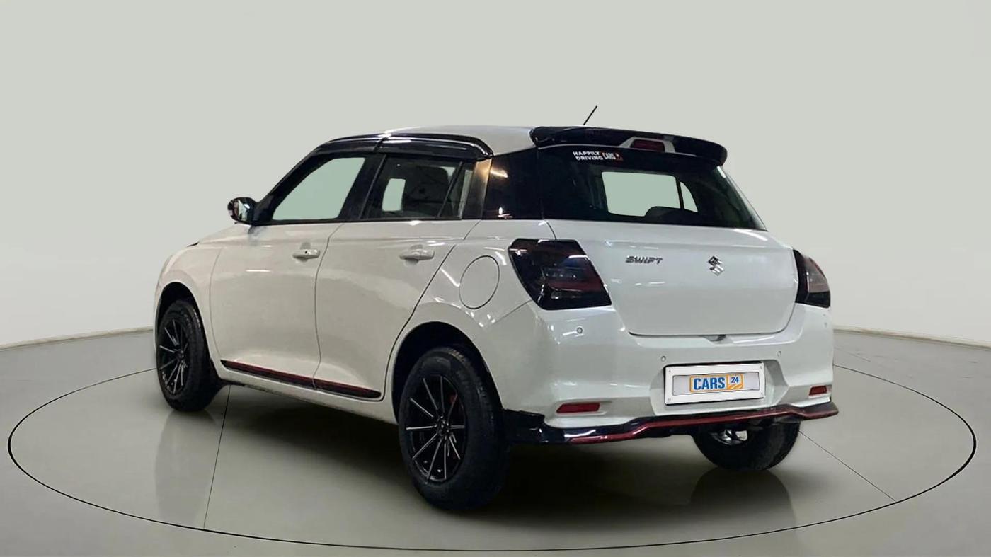 2024 Maruti Swift VXi (O) AMT, Petrol, Automatic, 12,249 km, Left Back Diagonal