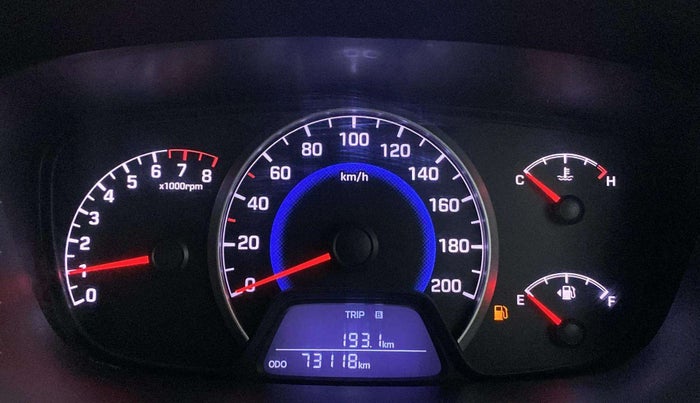 2015 Hyundai Grand i10 SPORTZ 1.2 KAPPA VTVT, Petrol, Manual, 73,063 km, Odometer Image