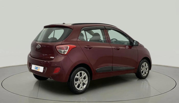 2015 Hyundai Grand i10 SPORTZ 1.2 KAPPA VTVT, Petrol, Manual, 73,063 km, Right Back Diagonal
