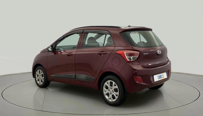 2015 Hyundai Grand i10 SPORTZ 1.2 KAPPA VTVT, Petrol, Manual, 73,063 km, Left Back Diagonal