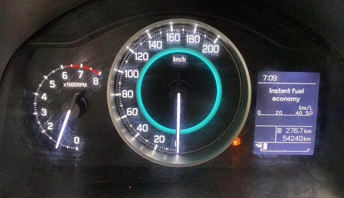 2022 Maruti IGNIS ZETA 1.2, Petrol, Manual, 54,239 km, Odometer Image