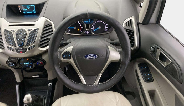2016 Ford Ecosport TITANIUM 1.5L PETROL, Petrol, Manual, 41,864 km, Steering Wheel Close Up