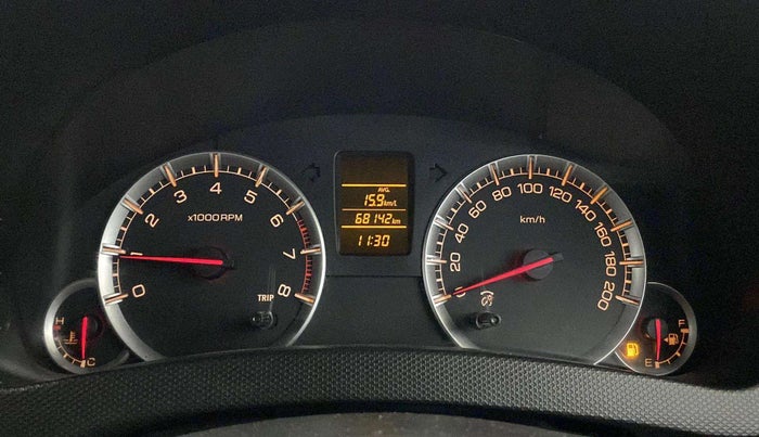 2017 Maruti Swift VXI, Petrol, Manual, 68,300 km, Odometer Image