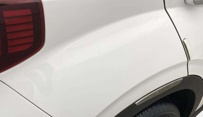 2021 Hyundai VENUE SX 1.0 (O) TURBO IMT, Petrol, Manual, 55,087 km, Right quarter panel - Minor scratches