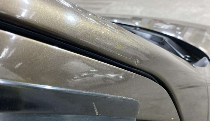 2015 Maruti Wagon R 1.0 VXI, Petrol, Manual, 12,157 km, Right A pillar - Slightly dented