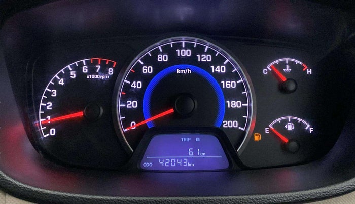 2015 Hyundai Grand i10 ASTA 1.2 KAPPA VTVT, Petrol, Manual, 42,037 km, Odometer Image