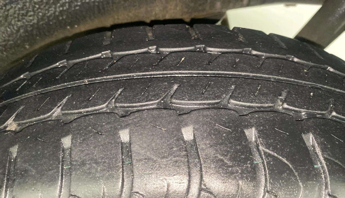 2018 Maruti Wagon R 1.0 VXI, Petrol, Manual, 34,297 km, Left Rear Tyre Tread