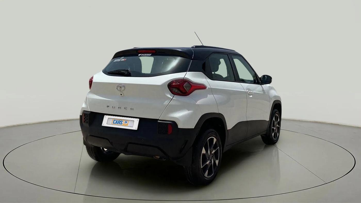 2022 Tata PUNCH CREATIVE  MT, Petrol, Manual, 13,781 km, Right Back Diagonal