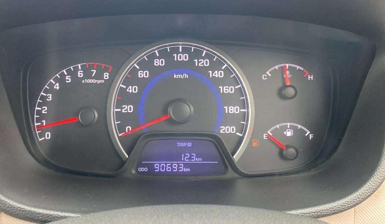 2015 Hyundai Grand i10 MAGNA 1.2 KAPPA VTVT, Petrol, Manual, 90,707 km, Odometer Image