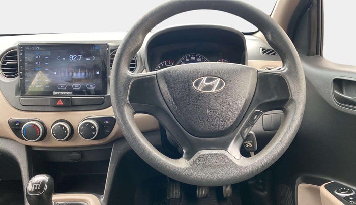 2015 Hyundai Grand i10 MAGNA 1.2 KAPPA VTVT, Petrol, Manual, 90,685 km, Steering Wheel Close Up