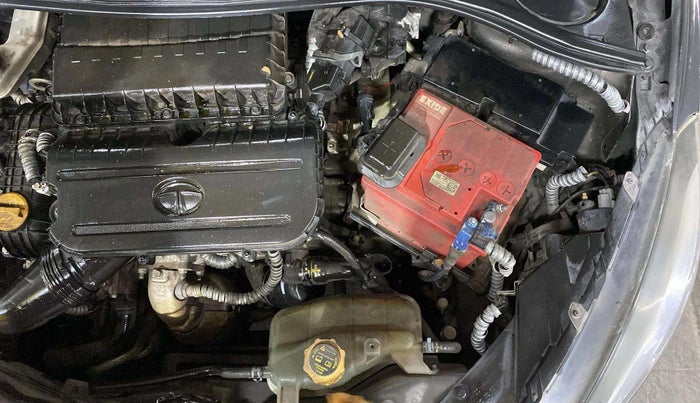 2021 Tata TIGOR XZA PLUS PETROL, Petrol, Automatic, 1,00,126 km, Engine View - Left
