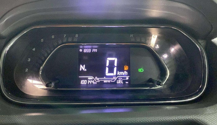 2021 Tata TIGOR XZA PLUS PETROL, Petrol, Automatic, 1,00,126 km, Odometer Image