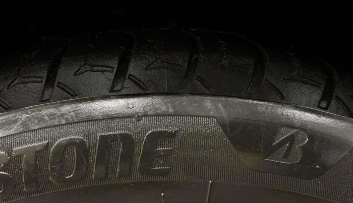 2021 Tata TIGOR XZA PLUS PETROL, Petrol, Automatic, 1,00,126 km, Left Front Tyre Tread