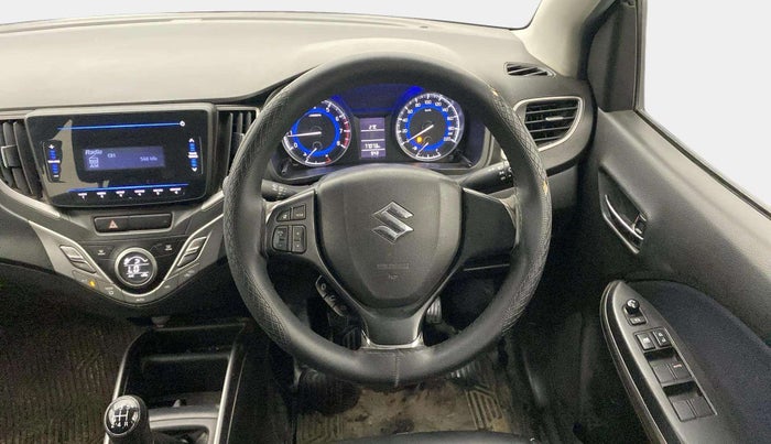 2019 Maruti Baleno DELTA PETROL 1.2, Petrol, Manual, 77,071 km, Steering Wheel Close Up