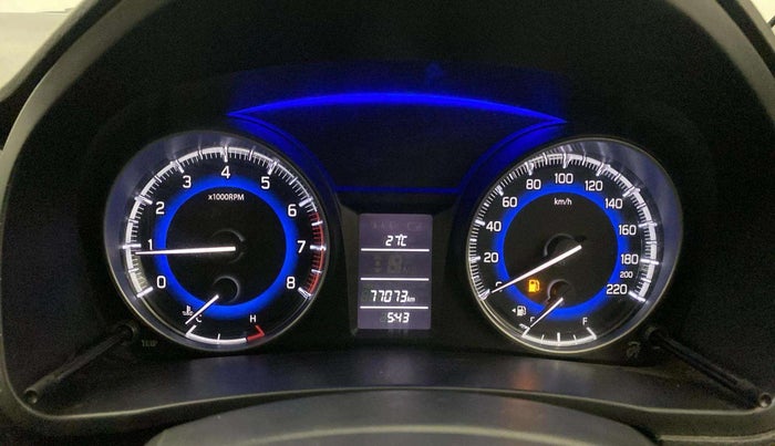 2019 Maruti Baleno DELTA PETROL 1.2, Petrol, Manual, 77,071 km, Odometer Image