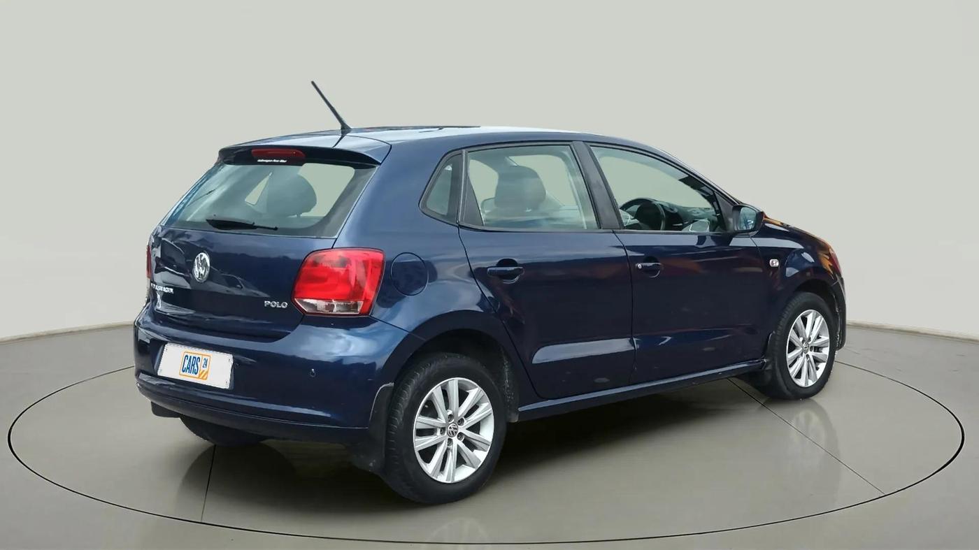 2013 Volkswagen Polo HIGHLINE1.2L, Petrol, Manual, 52,905 km, Right Back Diagonal