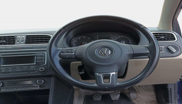 2013 Volkswagen Polo HIGHLINE1.2L, Petrol, Manual, 52,905 km, Steering Wheel Close Up