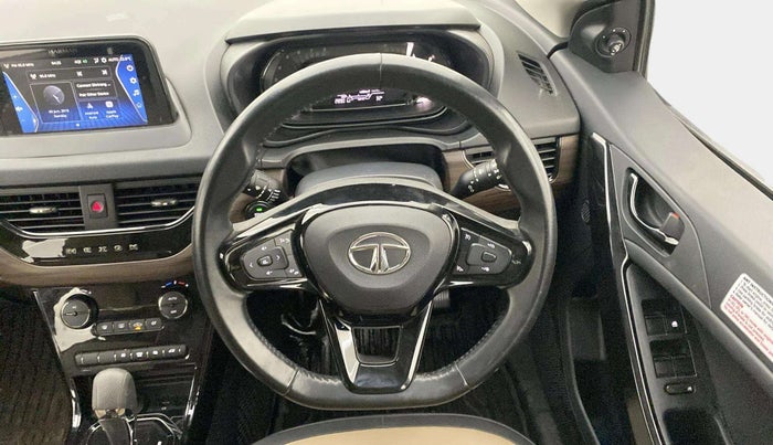 2022 Tata NEXON XZA PLUS KAZIRANGA PETROL, Petrol, Automatic, 28,898 km, Steering Wheel Close Up
