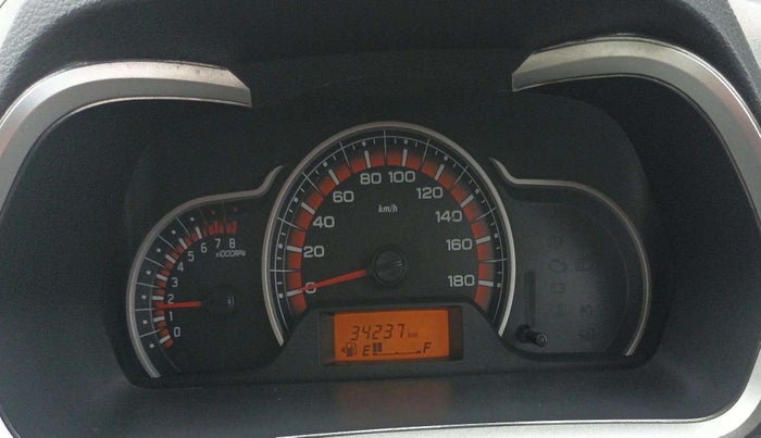 2015 Maruti Alto K10 VXI, Petrol, Manual, 34,237 km, Odometer Image