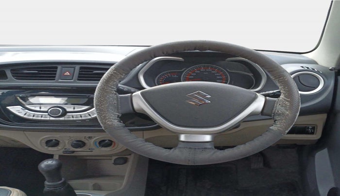2015 Maruti Alto K10 VXI, Petrol, Manual, 34,237 km, Steering Wheel Close Up