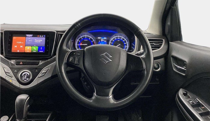 2019 Maruti Baleno ZETA CVT PETROL 1.2, Petrol, Automatic, 48,324 km, Steering Wheel Close Up