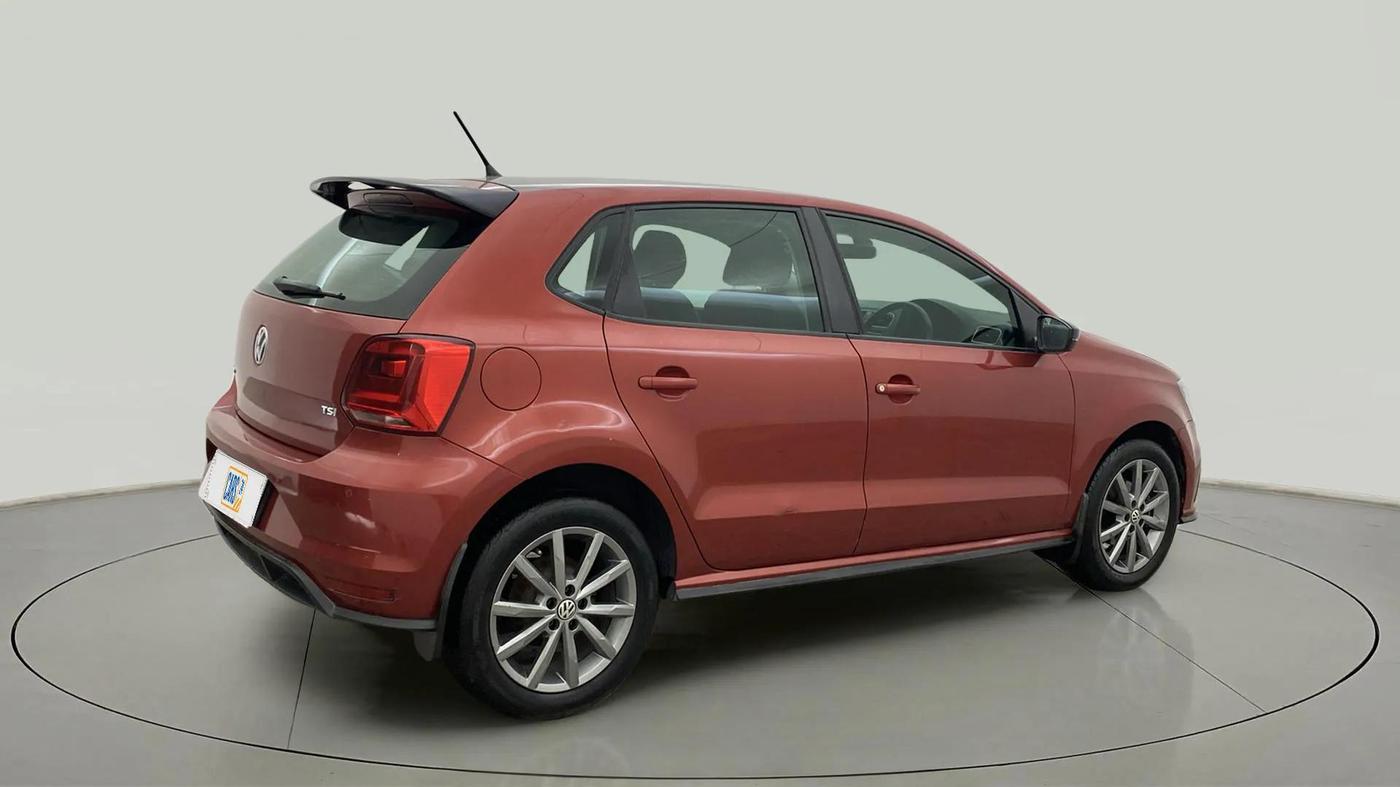 2020 Volkswagen Polo HIGHLINE PLUS 1.0L TSI, Petrol, Manual, 66,668 km, Right Back Diagonal