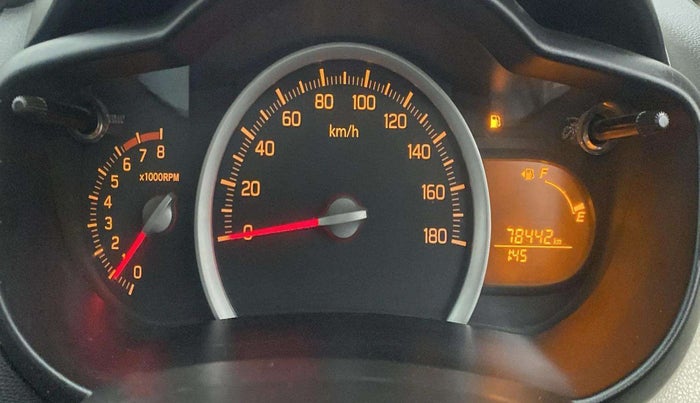 2017 Maruti Celerio ZXI (O), Petrol, Manual, 78,436 km, Odometer Image