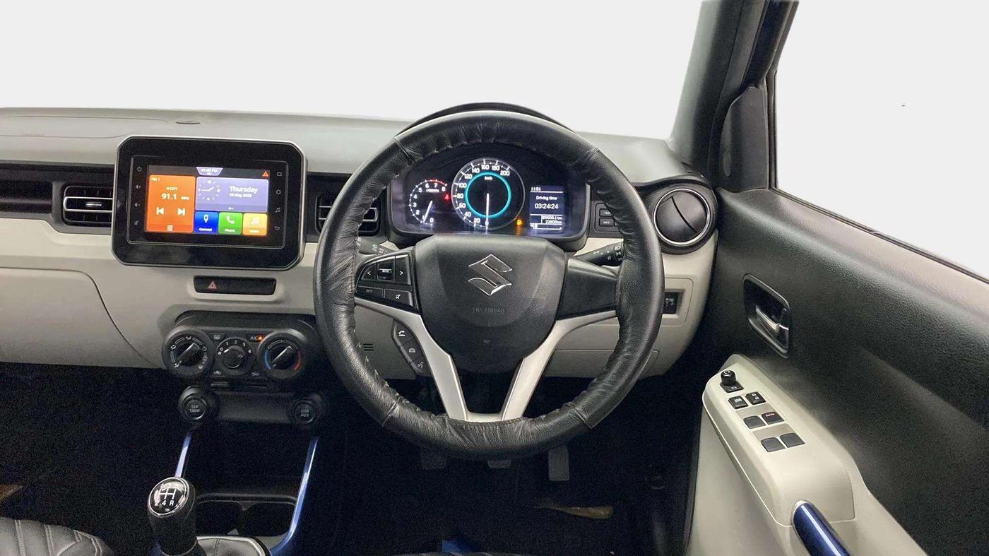 2020 Maruti IGNIS ZETA 1.2, Petrol, Manual, 23,788 km, Steering Wheel Close Up