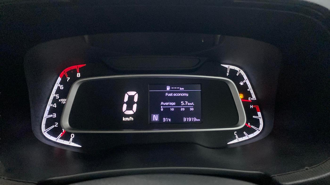 2020 KIA SONET HTX 1.0 IMT, Petrol, Manual, 31,900 km, Odometer Image