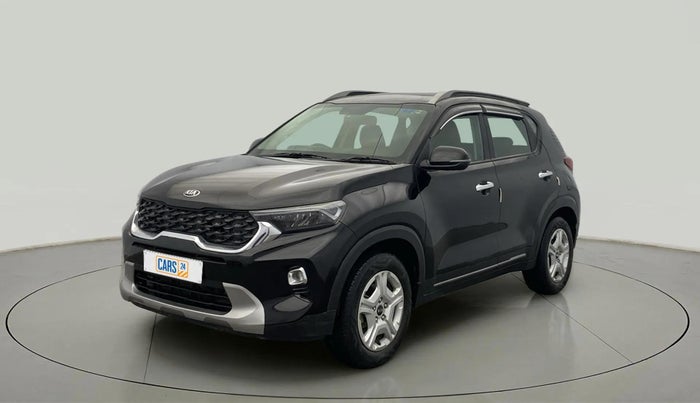 2020 KIA SONET HTX 1.0 IMT, Petrol, Manual, 31,900 km, Left Front Diagonal