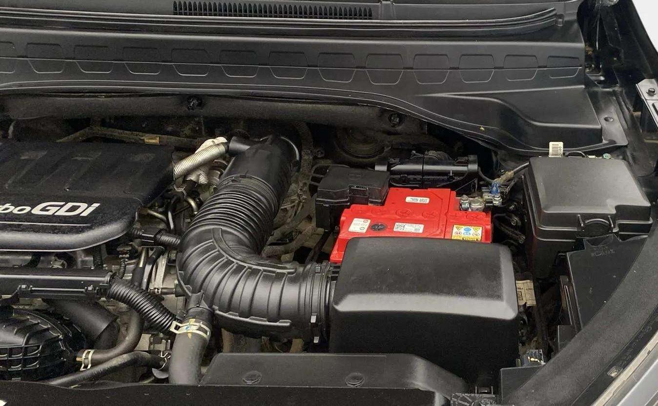 2020 KIA SONET HTX 1.0 IMT, Petrol, Manual, 31,900 km, Engine View - Left