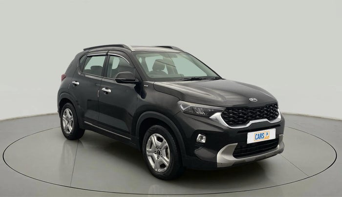2020 KIA SONET HTX 1.0 IMT, Petrol, Manual, 31,900 km, Right Front Diagonal