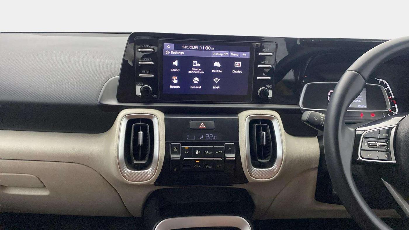 2020 KIA SONET HTX 1.0 IMT, Petrol, Manual, 31,900 km, Air Conditioner