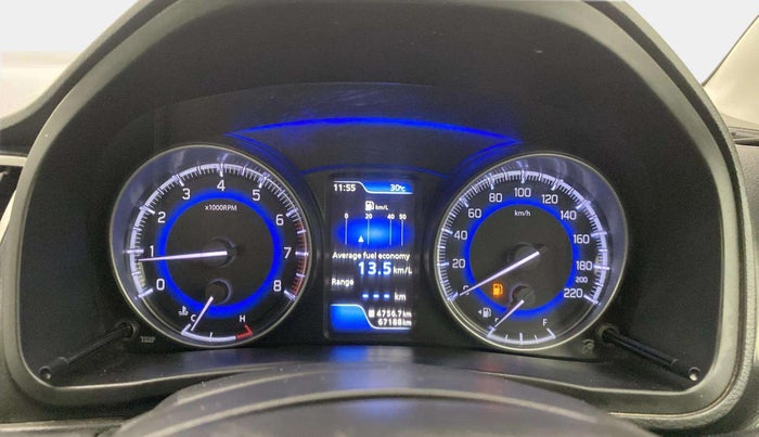 2017 Maruti Baleno ALPHA PETROL 1.2, Petrol, Manual, 67,182 km, Odometer Image