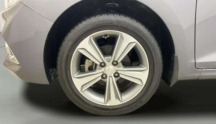 2019 Hyundai Verna 1.6 VTVT SX (O) AT, Petrol, Automatic, 33,280 km, Left Front Wheel