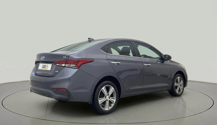 2019 Hyundai Verna 1.6 VTVT SX (O) AT, Petrol, Automatic, 33,280 km, Right Back Diagonal