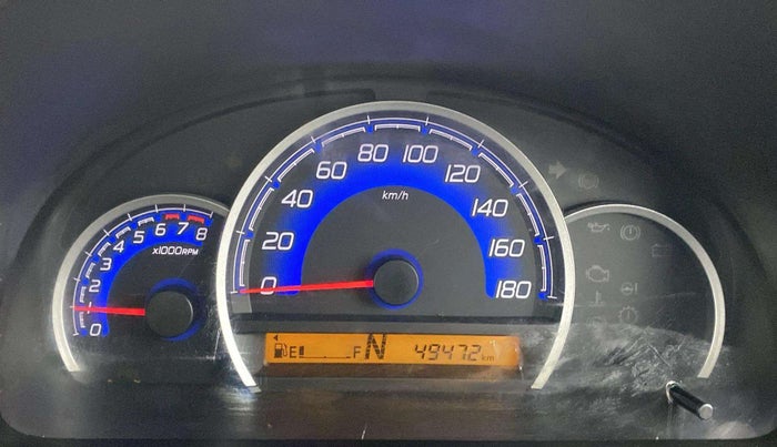 2017 Maruti Wagon R 1.0 VXI (O) AMT, Petrol, Automatic, 49,532 km, Odometer Image