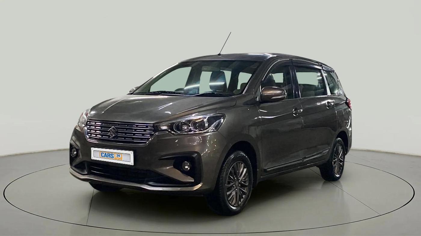 2020 Maruti Ertiga ZXI SHVS, Petrol, Manual, 74,318 km, Left Front Diagonal