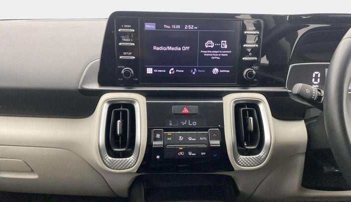 2021 KIA SONET HTX 1.0 IMT, Petrol, Manual, 65,838 km, Air Conditioner