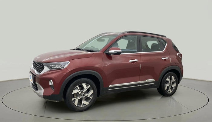 2021 KIA SONET HTX 1.0 IMT, Petrol, Manual, 65,838 km, Left Front Diagonal