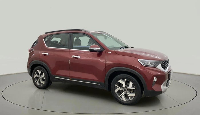 2021 KIA SONET HTX 1.0 IMT, Petrol, Manual, 65,838 km, Right Front Diagonal
