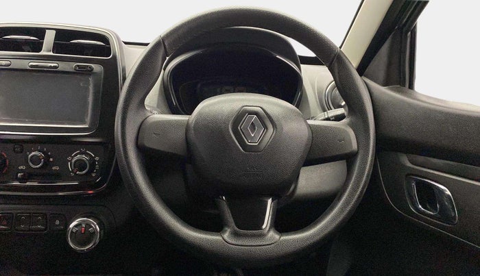 2018 Renault Kwid RXT 1.0 AMT (O), Petrol, Automatic, 51,757 km, Steering Wheel Close Up