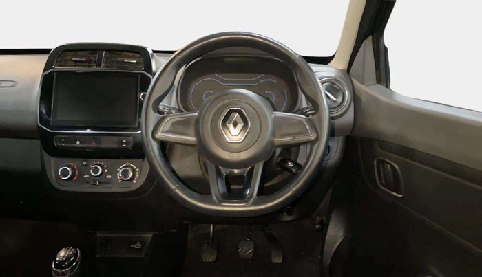 2022 Renault Kwid RXT 1.0 (O), Petrol, Manual, 52,133 km, Steering Wheel Close Up