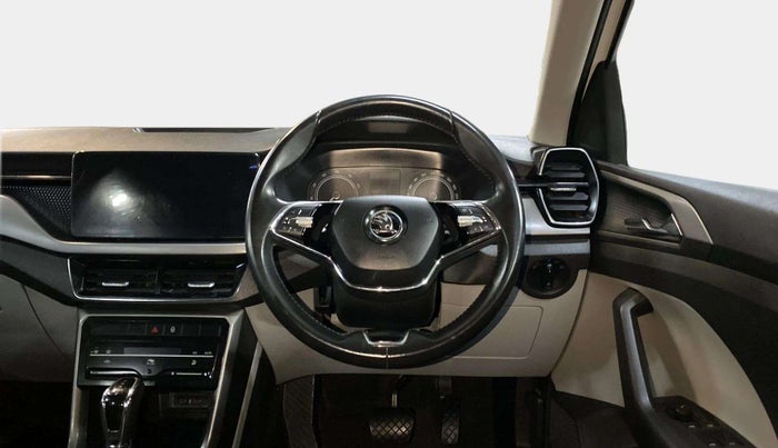 2022 Skoda KUSHAQ AMBITION 1.0L TSI AT, Petrol, Automatic, 59,638 km, Steering Wheel Close Up