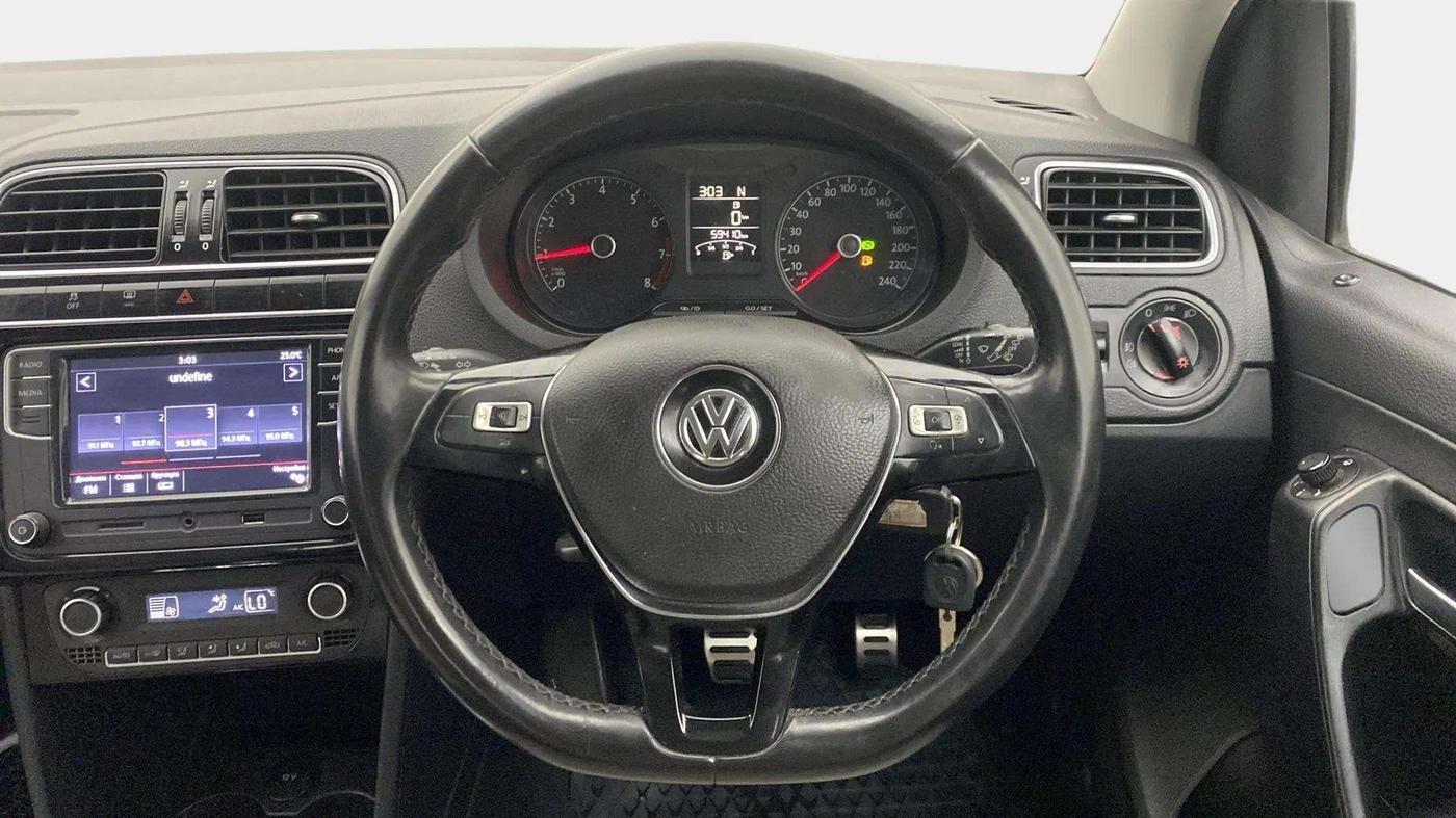 2018 Volkswagen Polo GT TSI AT, Petrol, Automatic, 59,689 km, Steering Wheel Close Up