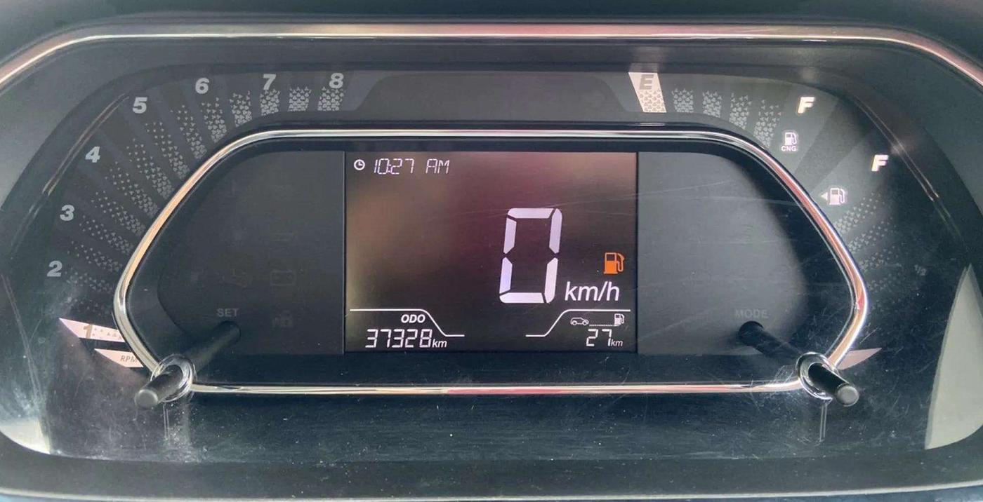 2022 Tata TIGOR XZ PLUS CNG, CNG, Manual, 37,380 km, Odometer Image