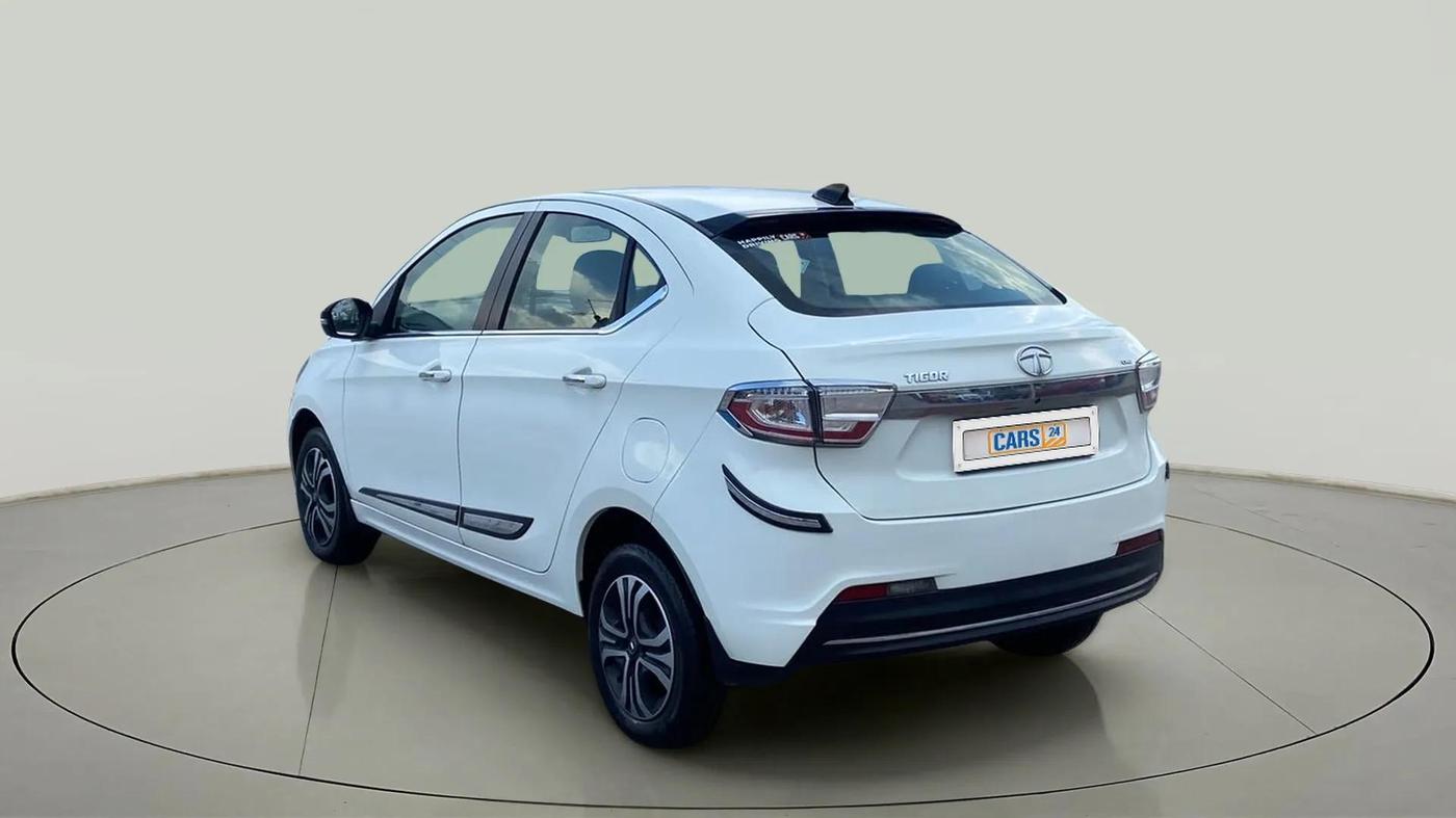 2022 Tata TIGOR XZ PLUS CNG, CNG, Manual, 37,380 km, Left Back Diagonal