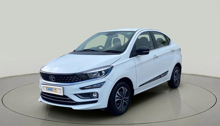 2022 Tata TIGOR XZ PLUS CNG, CNG, Manual, 37,330 km, Left Front Diagonal