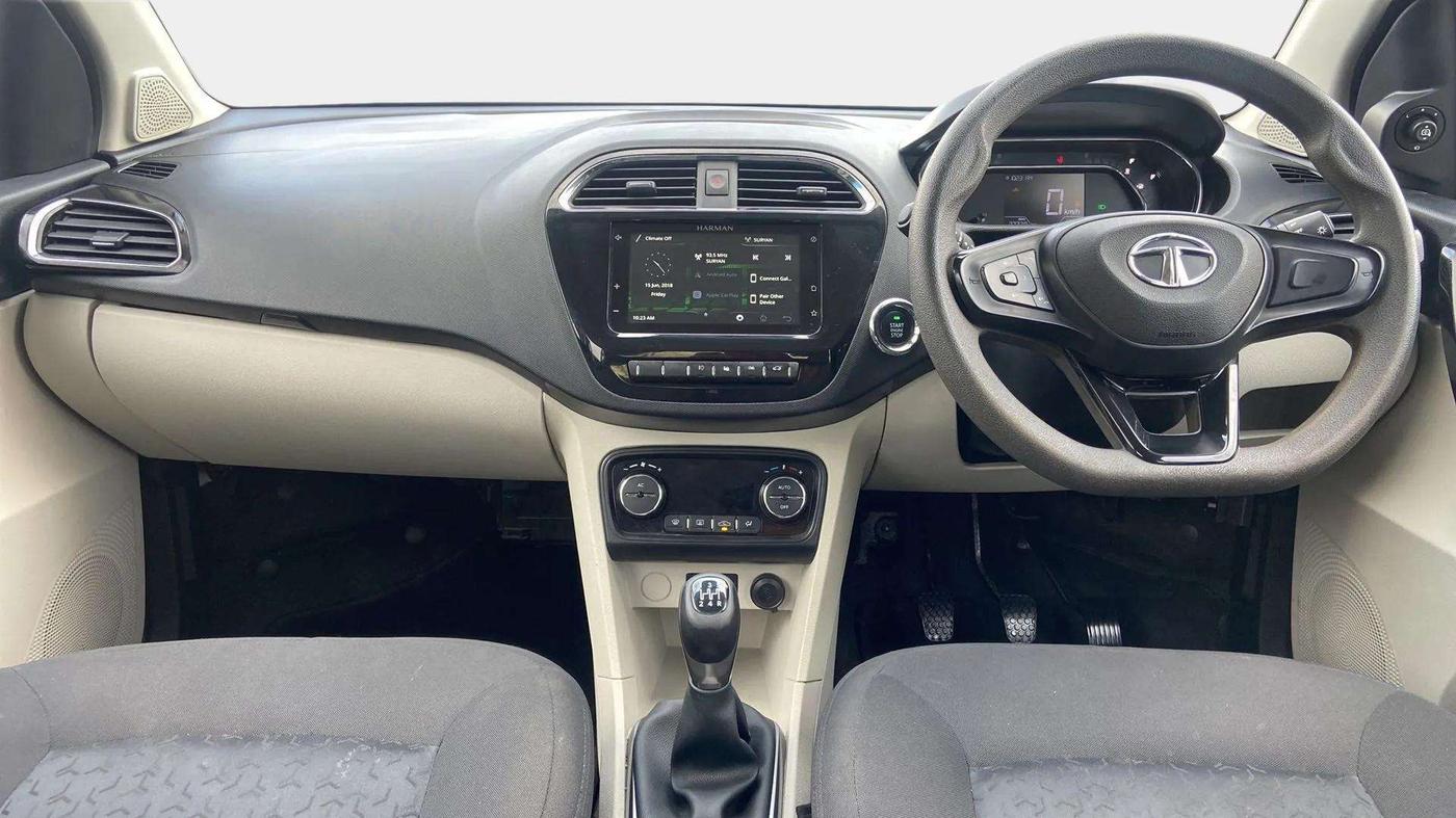 2022 Tata TIGOR XZ PLUS CNG, CNG, Manual, 37,380 km, Dashboard